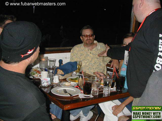 Dinner @ World Famous 2004