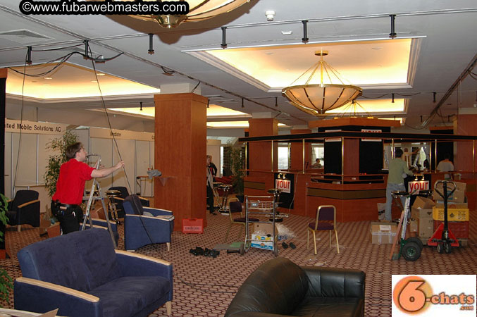 Registration, Set-up and Show Floor 2005