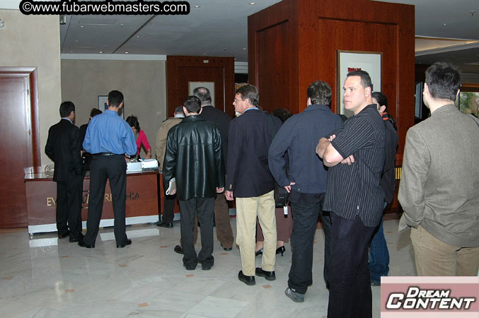 Registration, Set-up and Show Floor 2005