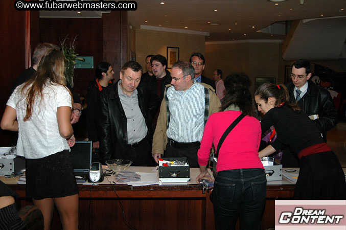 Registration, Set-up and Show Floor 2005
