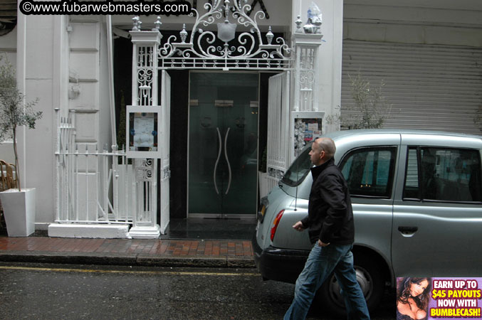 Around London and the Party set-up @ Tantra 2005