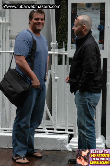 Around London and the Party set-up @ Tantra 2005