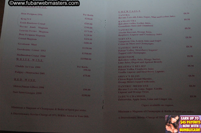 Around London and the Party set-up @ Tantra 2005