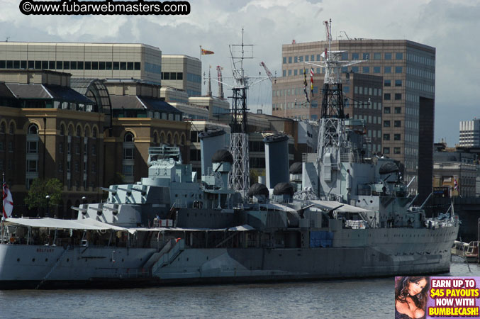 Around London and the Party set-up @ Tantra 2005