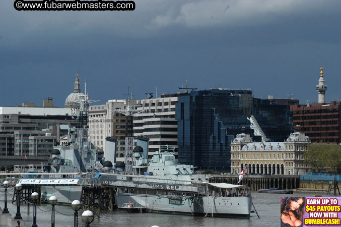 Around London and the Party set-up @ Tantra 2005