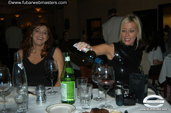 Dinner at Smith & Wollensky's 2005