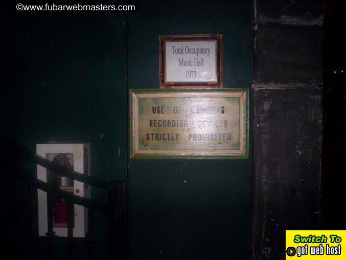 After Party at The House of Blues 2005