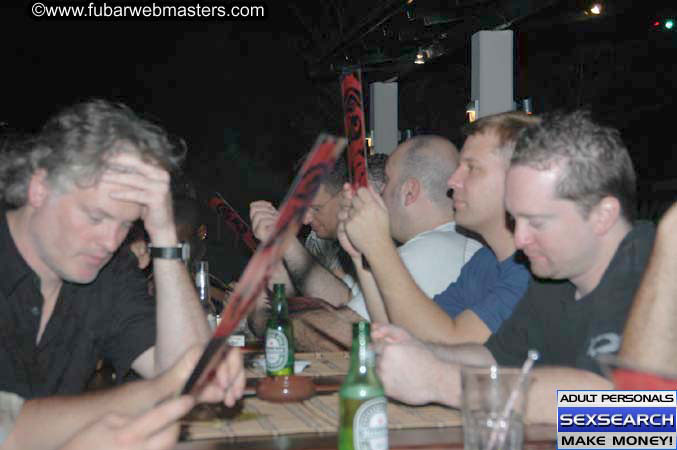 Dinner Thursday Night 2005