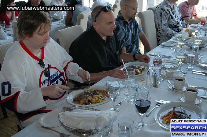 Lunch at Restaurant L'Altitude 737 2005