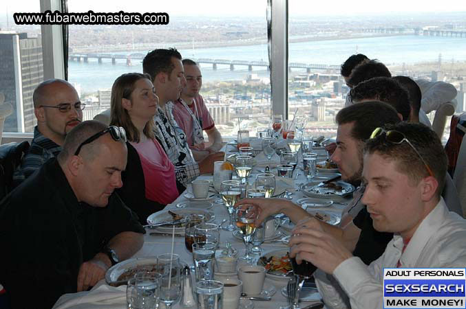 Lunch at Restaurant L'Altitude 737 2005