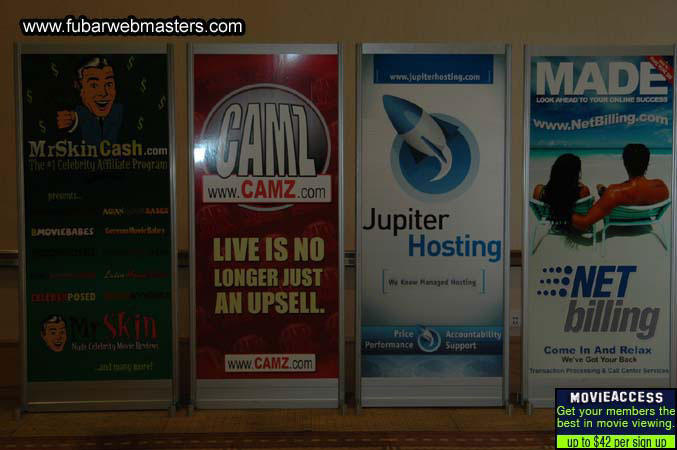 The Show Floor Setup 2005