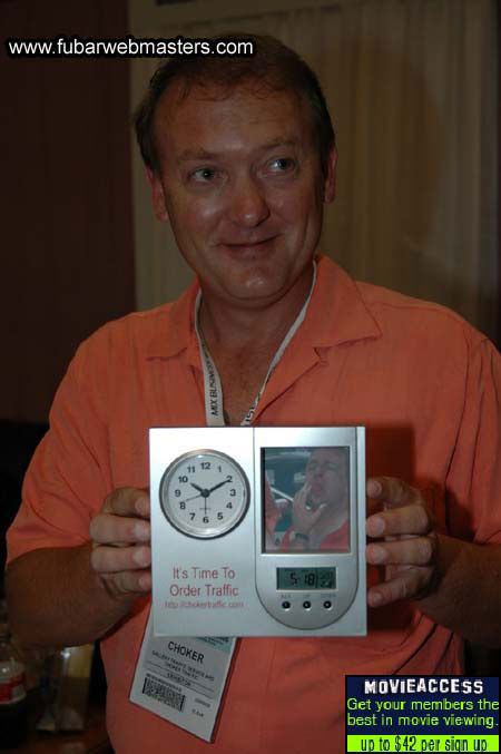 The Show Floor Setup 2005