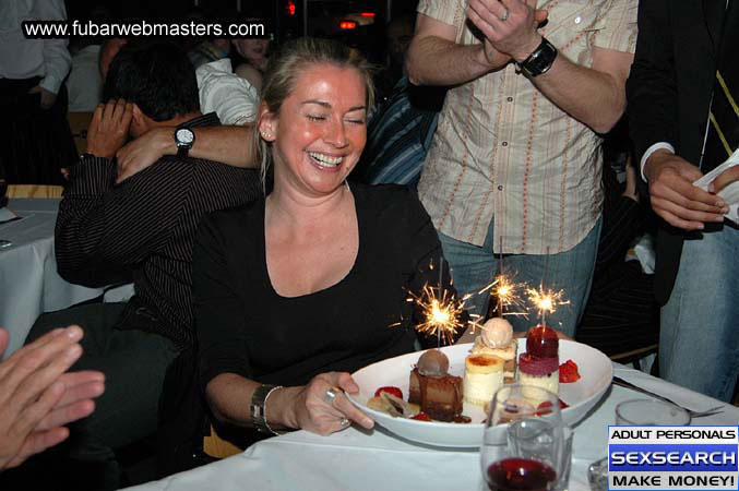 Dinner at Buona Notte 2005