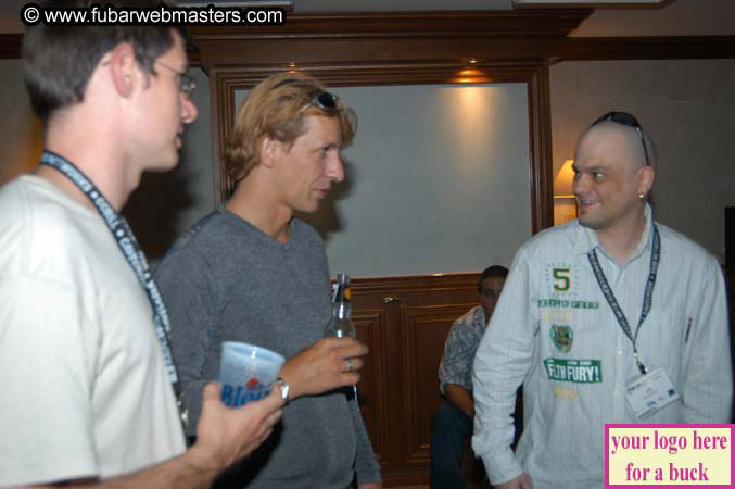 Qwebec Welcome Cocktail Party 2004