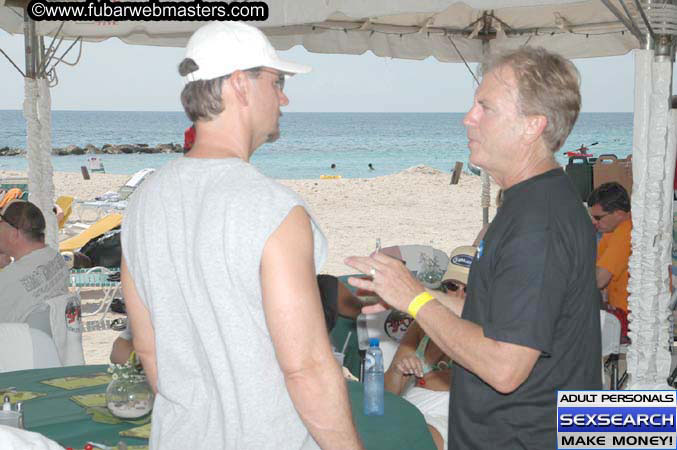 Jupiter Hosting and SpaCash Beach Party 2005