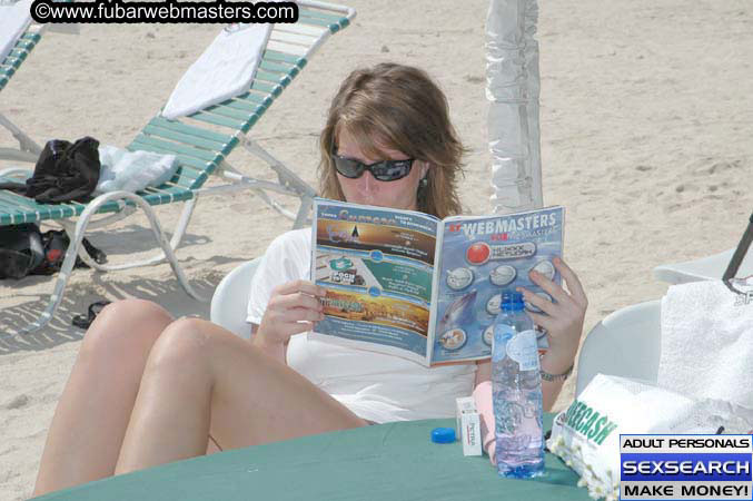 Jupiter Hosting and SpaCash Beach Party 2005