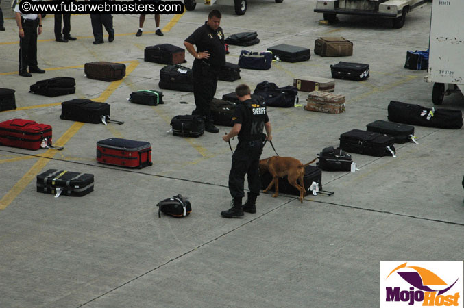 Drama at Fort Lauderdale Airport 2005