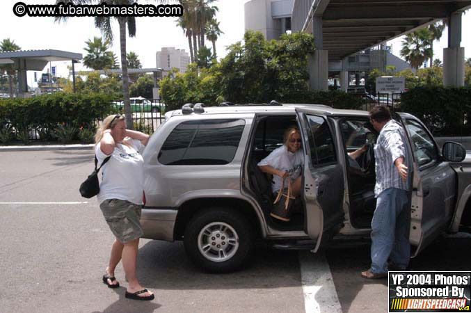 Thursday's Arrivals and on the way to Mexico 2004