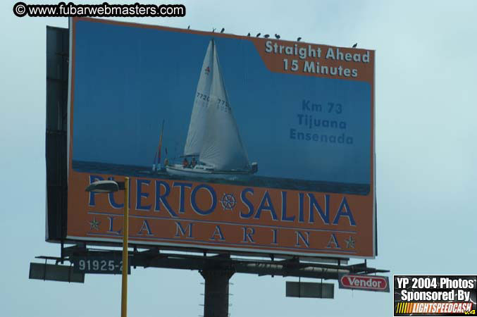 Thursday's Arrivals and on the way to Mexico 2004