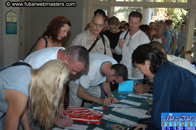 Registration and Welcome Drinks 2004
