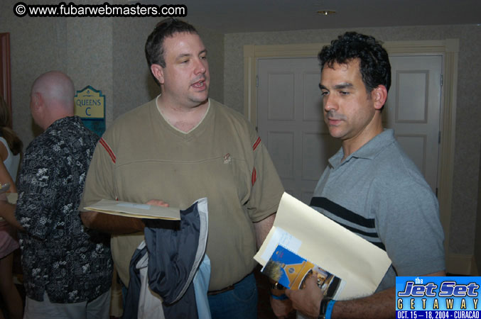 Registration and Welcome Drinks 2004