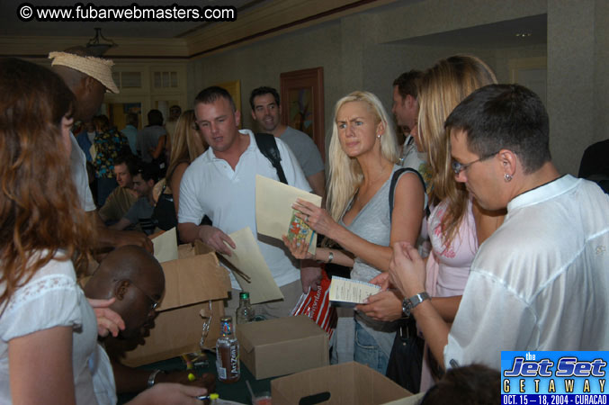 Registration and Welcome Drinks 2004