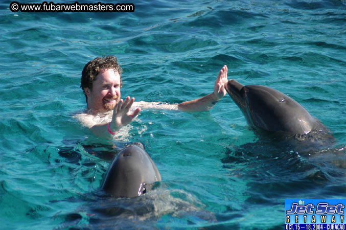 Saturday'sDolphin Swim Adventure and Animal Encounter 2004