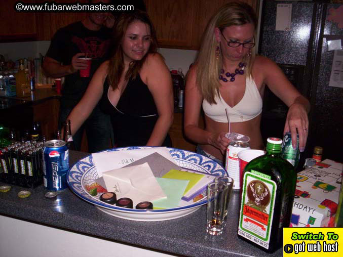 Rochard and Punker Barbie's Birthday Bash 2005