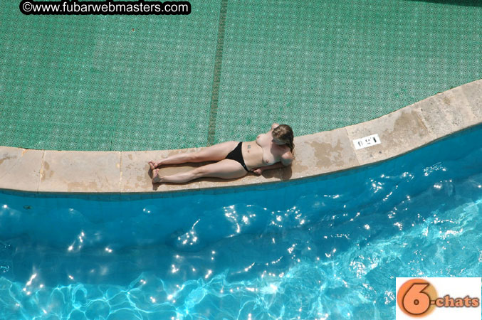 Networking at the hotel 2005