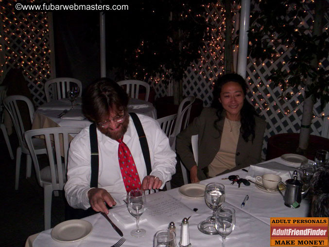 Dinner at Spumante 2005