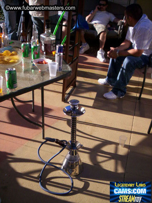 Warmup BBQ at Latin Cash Gary's 2005