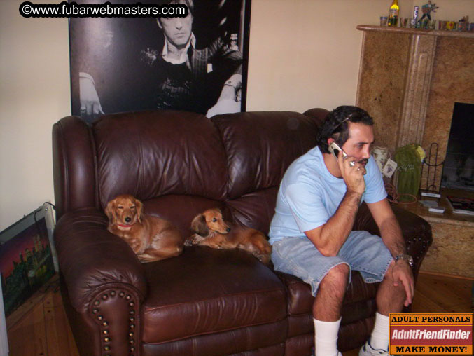 Warmup BBQ at Latin Cash Gary's 2005