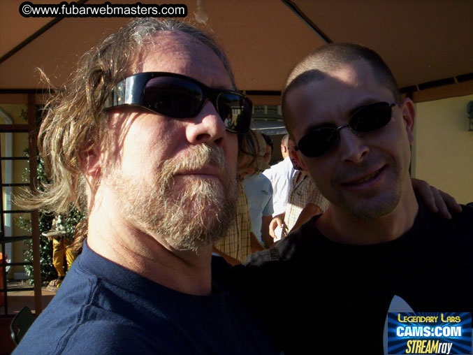 Warmup BBQ at Latin Cash Gary's 2005