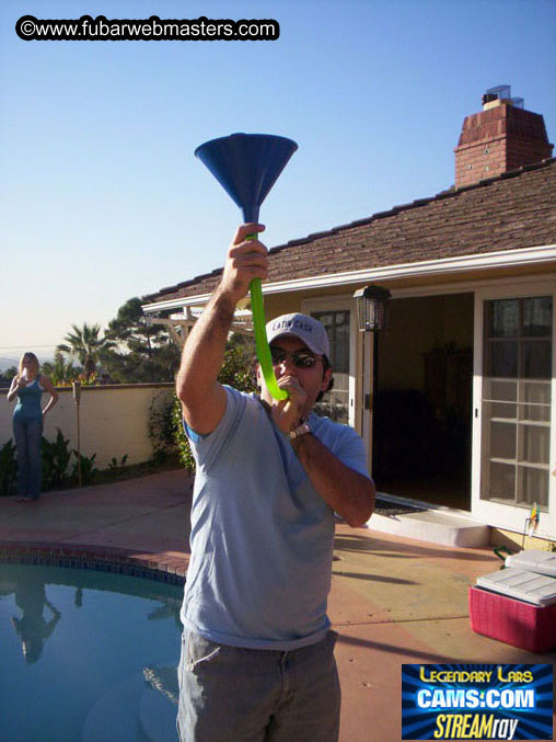 Warmup BBQ at Latin Cash Gary's 2005