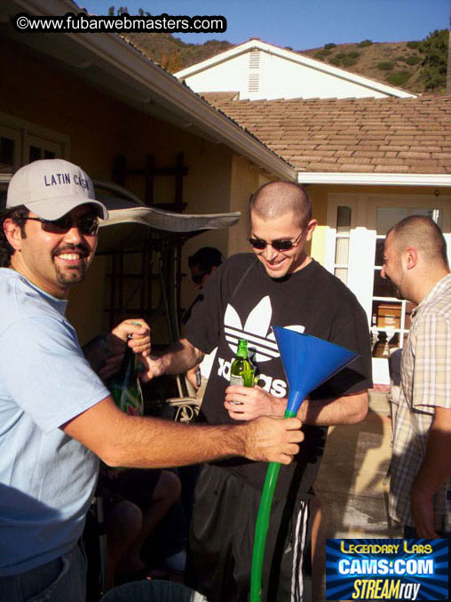 Warmup BBQ at Latin Cash Gary's 2005