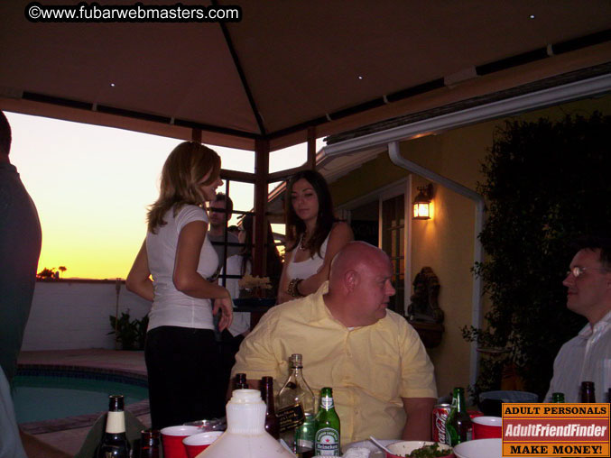 Warmup BBQ at Latin Cash Gary's 2005