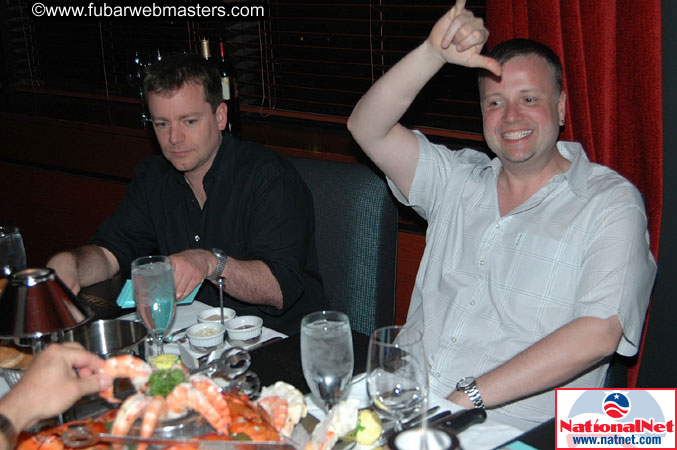 Dinner @ Drinkwater's City Hall Steakhouse 2005