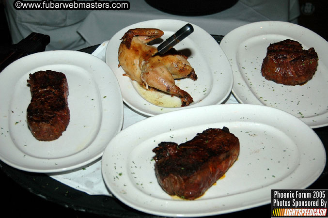 Dinner @ Drinkwater's City Hall Steakhouse 2005