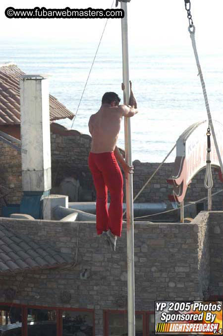 Lobster and Margarita dinner at Puerto Nuevo 2005