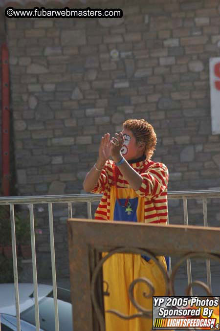 Lobster and Margarita dinner at Puerto Nuevo 2005