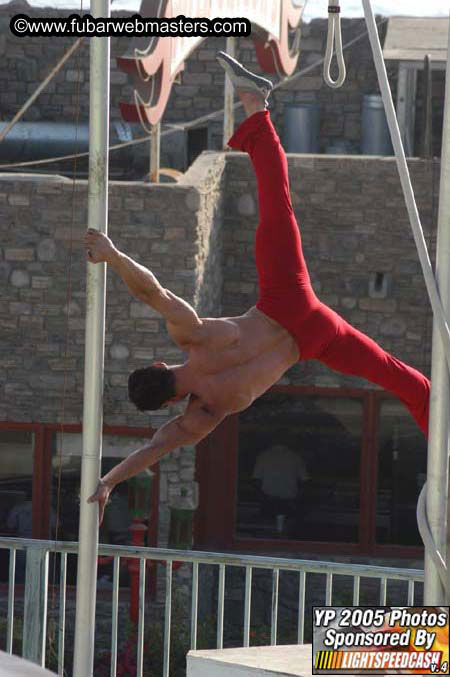 Lobster and Margarita dinner at Puerto Nuevo 2005