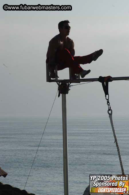 Lobster and Margarita dinner at Puerto Nuevo 2005