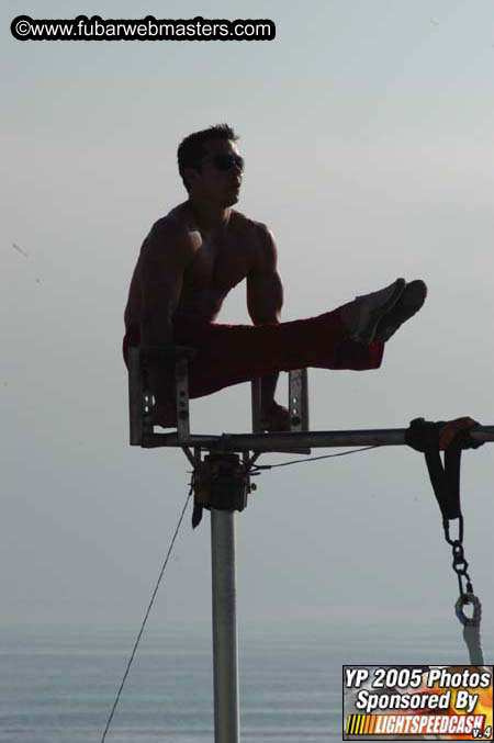 Lobster and Margarita dinner at Puerto Nuevo 2005