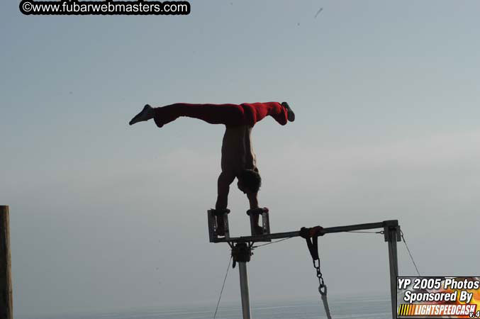 Lobster and Margarita dinner at Puerto Nuevo 2005