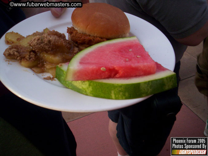 Forum Closing Reception/Barbecue 2005