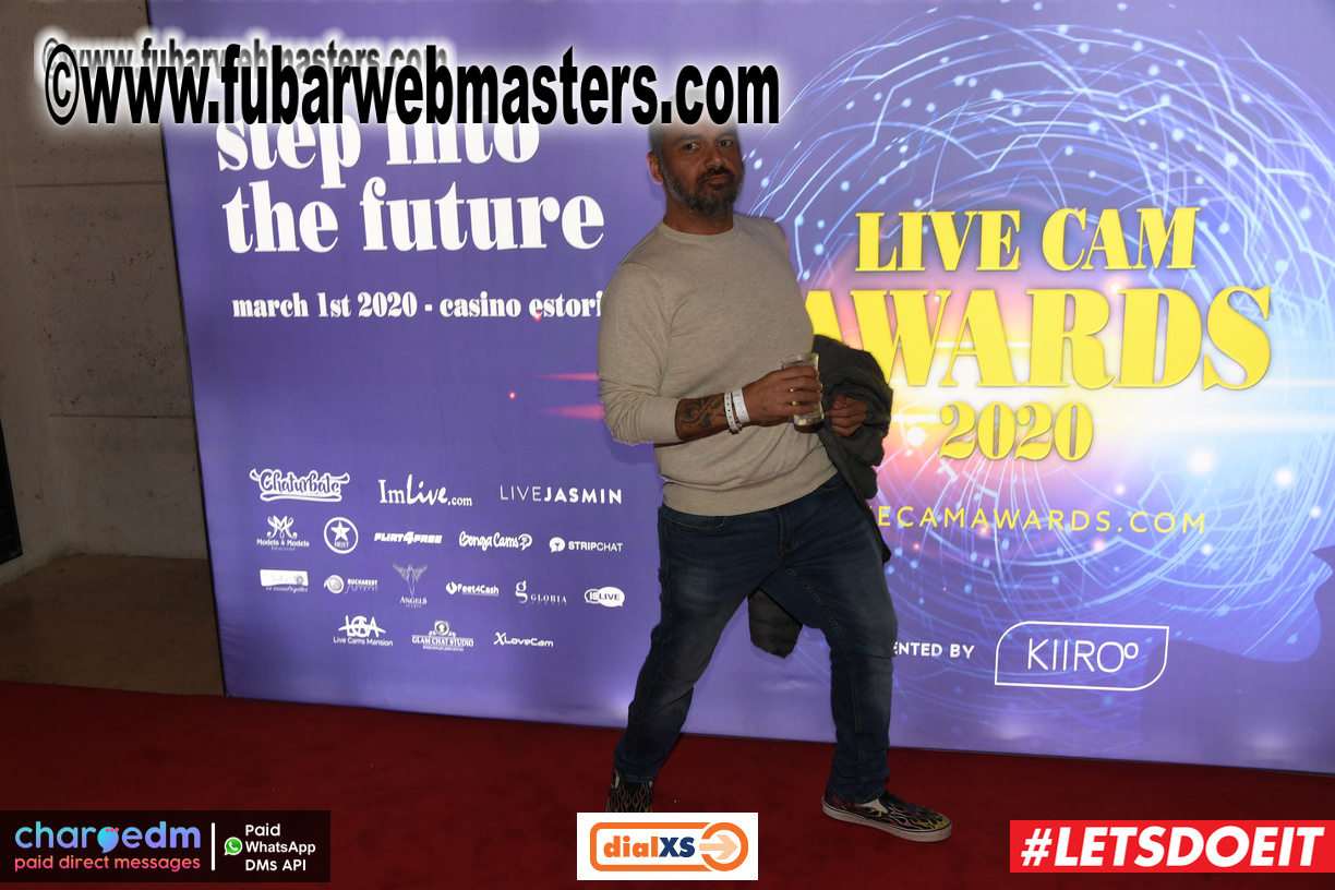 Live Cam Awards Red Carpet